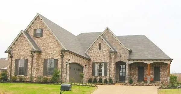 image of french country house plan 8147